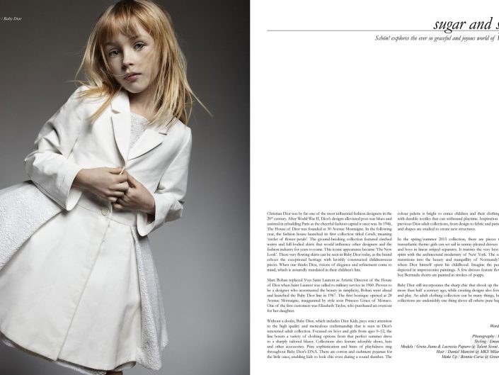 Baby Dior – Schon magazine